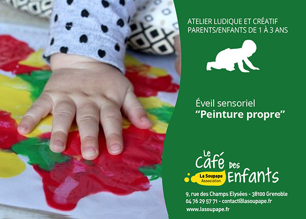 Peinture propre - La Soupape - Le Café des Enfants