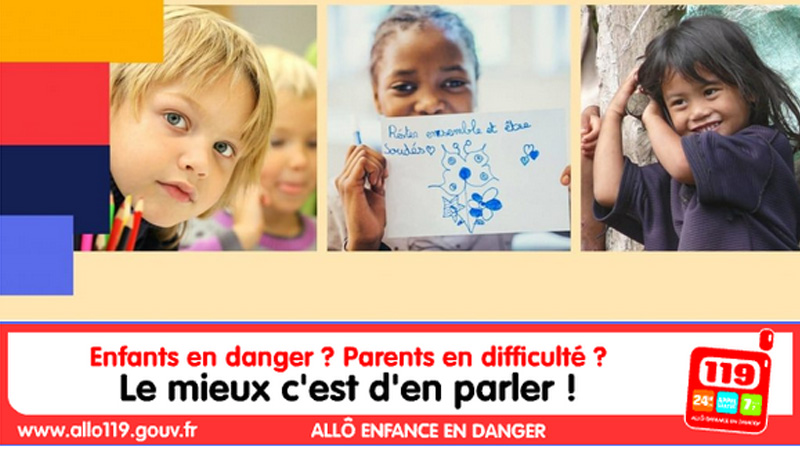 numéros d'urgence pour enfants en danger