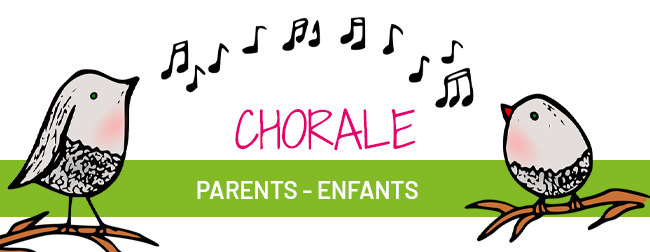 illustration chorale parents enfants