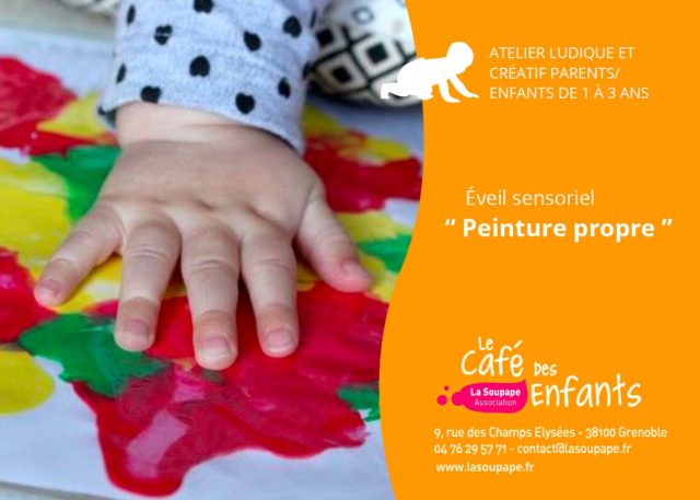 Peinture propre - La Soupape - Le Café des Enfants