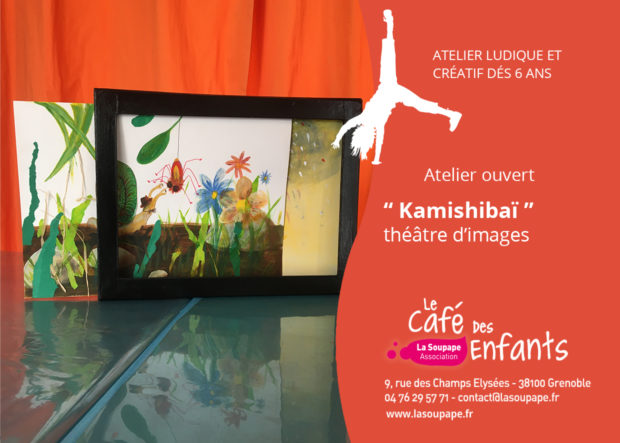 atelier kamishibai, petit théâtre d'images, pour les enfants de plus de 6 ans