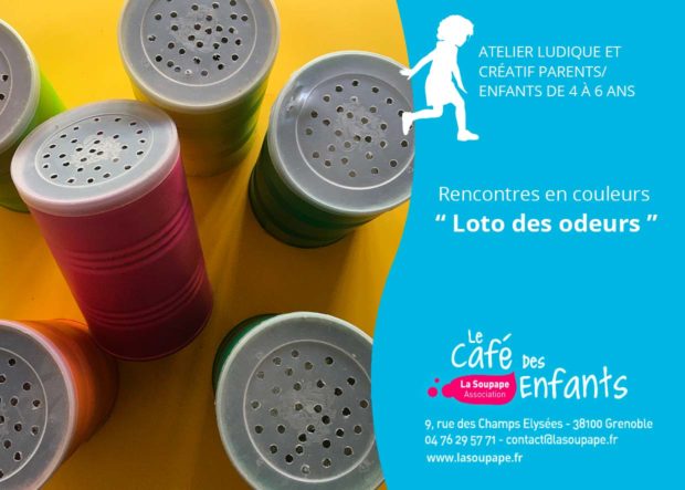 Loto des odeurs (4-6 ans) - La Soupape - Le Café des Enfants