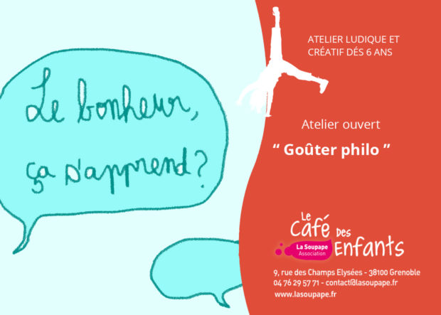 gouter philo au café des enfants à partir de 6 an