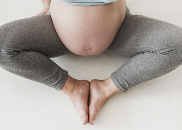 séance découverte de Yoga pré natal au Café des Enfants de Grenoble