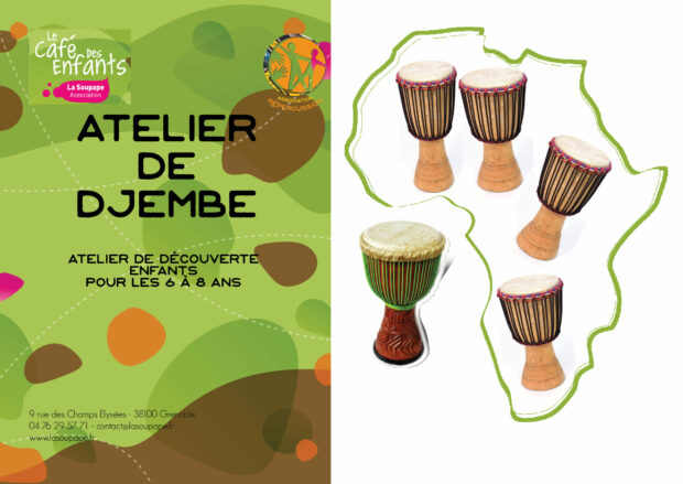 Percutattoo Cours de Djembé adultes et enfants, éveil musical Brussels